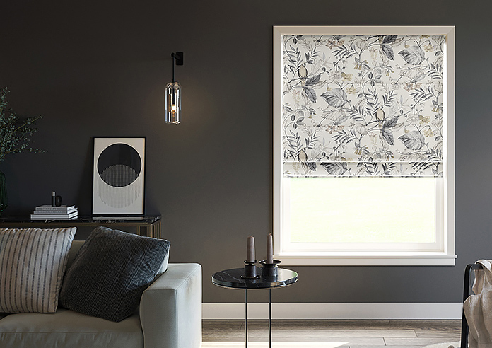 Iquitos, Anthracite - Roman Blind - Image 3
